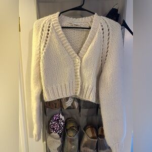 Love Cozy Cream Knit Sweater